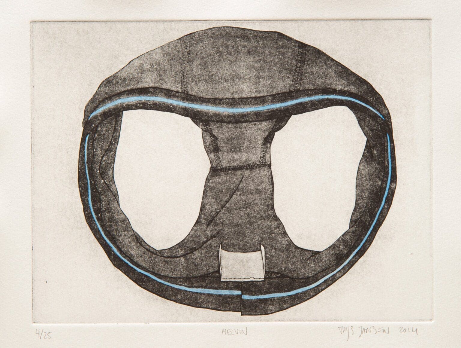 Thijs Jansen – Ets – Melvin – handingekleurd op hahnemuhle 300 grams etspapier – 23 x 28 cm (papier) .jpg