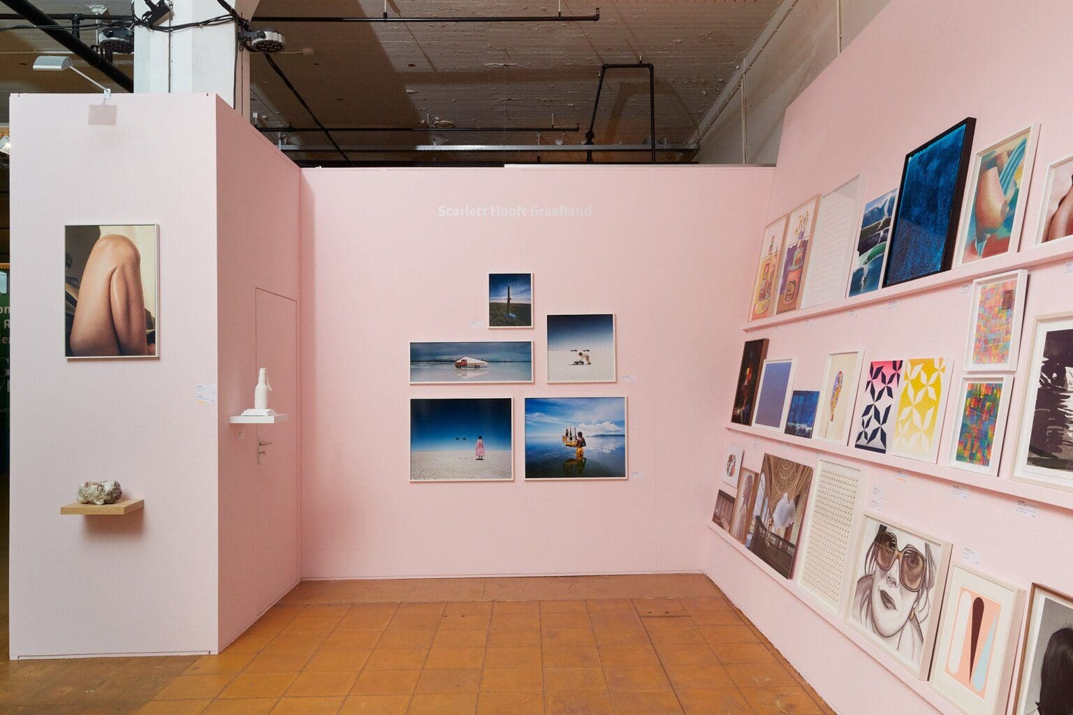 Blue Cloud en ander werk van Scarlett Hooft Graafland op Art Rotterdam 2020
