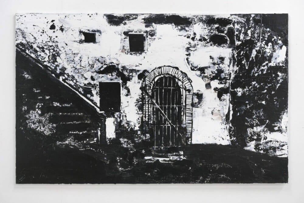 Hans Broek, Vrouwenkerker, fort Santo Antonio, Axim, 125 x 200 cm, 2020
